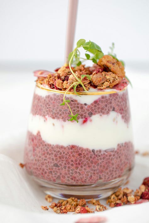 Chie seed pudding