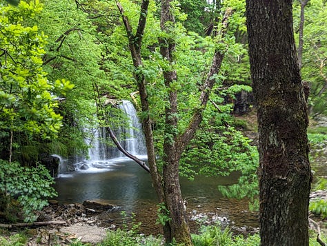 Waterfalls walk in the brecon beacons