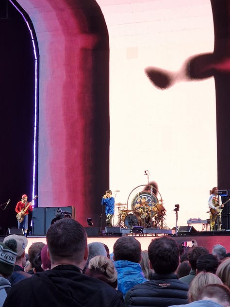 Red Hot Chili Peppers at Hampden Park 