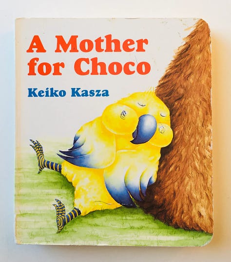 Covers of three picture books