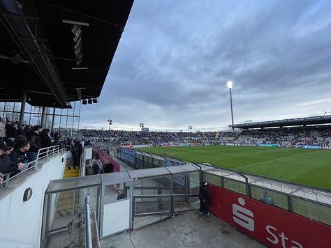 Images of 1860 Munich still dominate the scene in Giesing