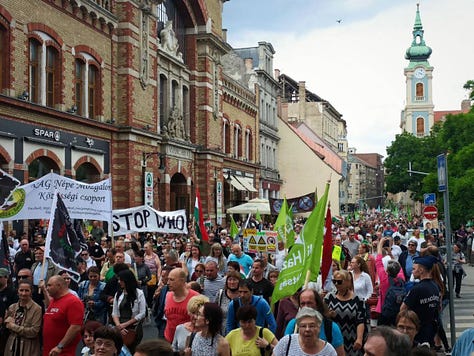 Több ezres tömeg gyűlt össze, hogy nemet mondjunk a WHO-szerződésre