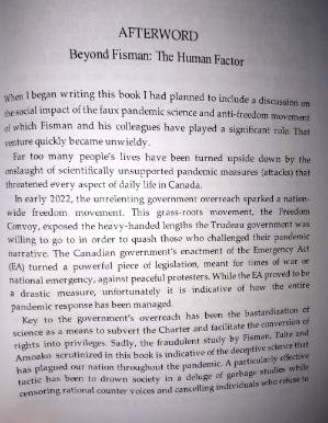 'Fisman's Fraud' book - Afterword