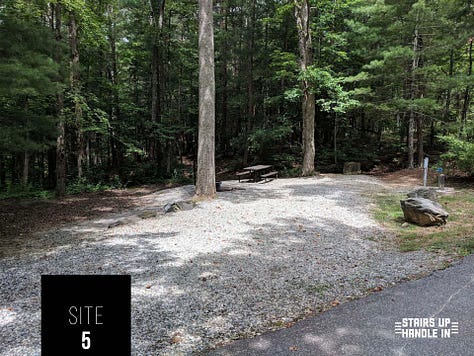 Morganton Point Campsites
