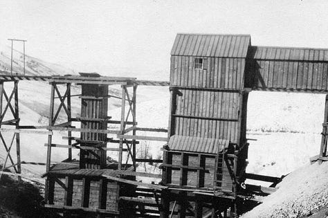 Photos of the King Con Mine Complex, courtesy of the Park City Museum, circa early 1900s