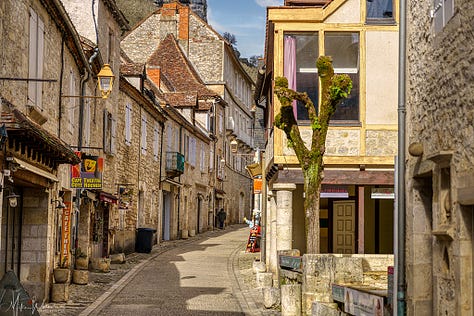 The Lower Town of Rocamadour