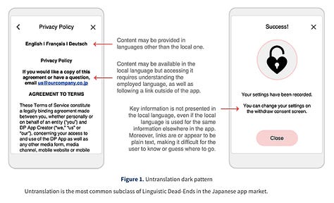 Dark Patterns in Japanese Mobile Apps