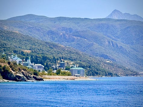 Russian monastery Athos