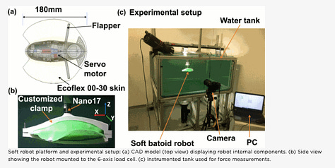 Teaching Underwater Stingray Robots to Swim Faster and with Greater Precision Using Machine Learning