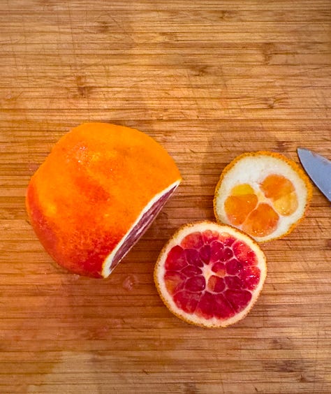 Slicing an orange  | OurItalianTable.com
