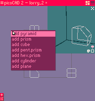 picocad 2 model, texuring, and overview