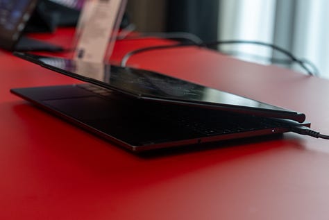 Photos of Lenovo Auto Twist laptop at IFA 2024.