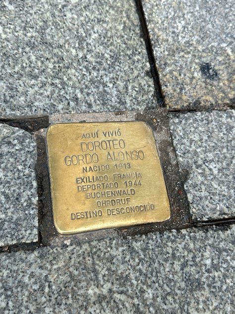 Cubos del Proyecto Stolpersteine