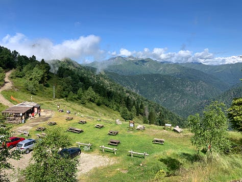 Oasi Zegna, mont Rubello and santuary S. Bernardo, Trivero (Biella, Italy)
