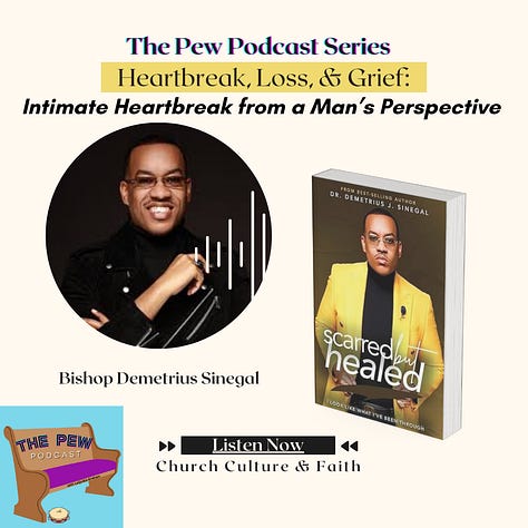 The Pew Podcast Guests Rich Pérez Nicole D. Miller and Dr. Demetrius J. Sinegal