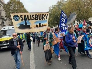 Marching for Clean Water - XR Salisbury