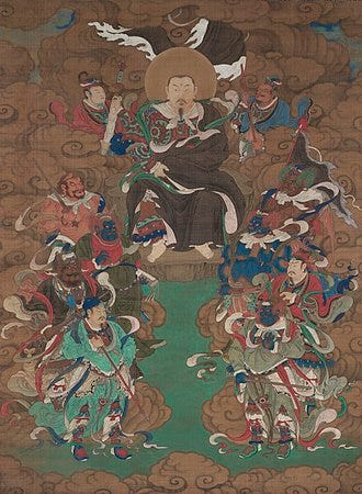 various chinese depictions throughout time of the north star