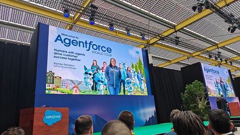 Salesforce Agentforce world tour in Amsterdam