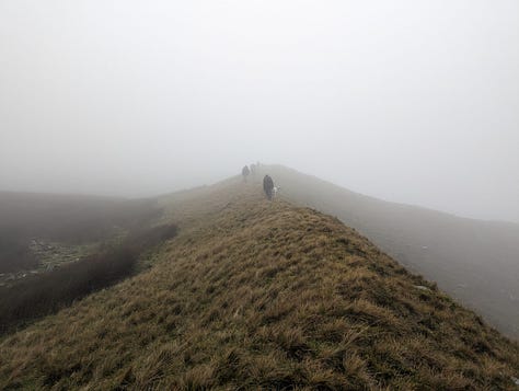 Pen y Fan secret route walk in the brecon beacons