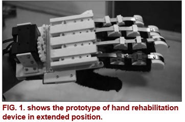 A Compact Modular Active Hand Rehabilitation Device