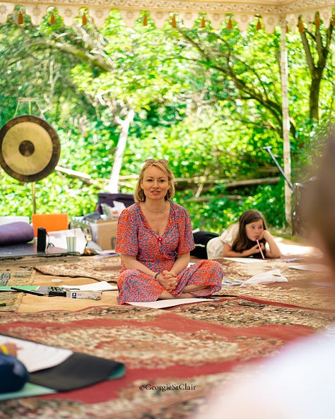 Creative mindfulness at Wellness in the Wild