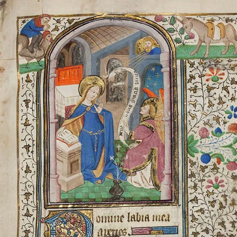 Images of the Annunciation