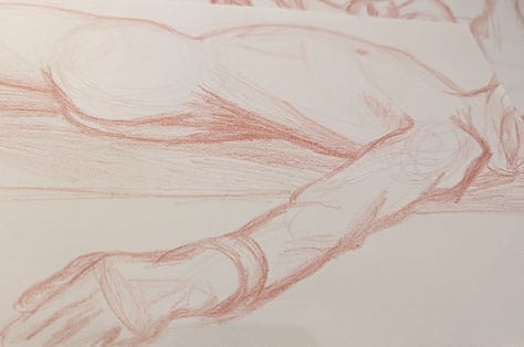 life drawing nude male in Cardiff