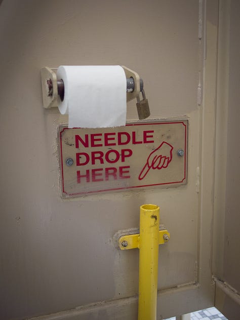 Phono needle, space needle, illegal drugs needle, pine needle and Covid vaccine needle