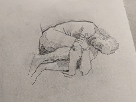 life drawings of nude male