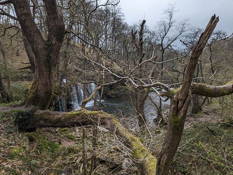 The six waterfalls of the Brecon Beacons National Park