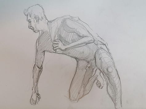nude model life drawing