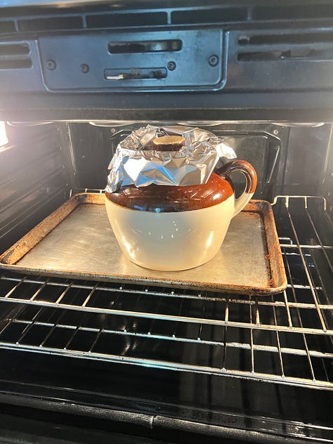 traditional Boston bean bean pot