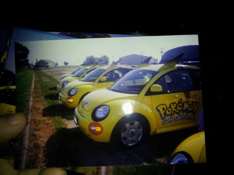 A selection of photographs from Selena Ann Juarez of the Pikabugs and Pikachu