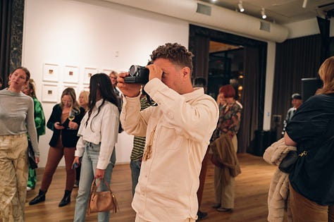Photos from photographer Mike Schreiber's Bright Moments show at Neuehouse Venice Beach, November 2023