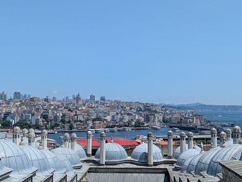 Suleymaniye Mosque and grave of Sultan Suleiman the Magnificent