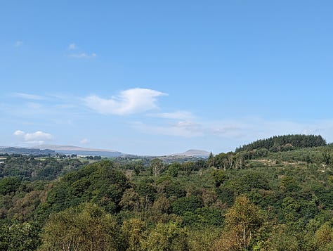 guided walk in the waterfalls area of the brecon beacons national park