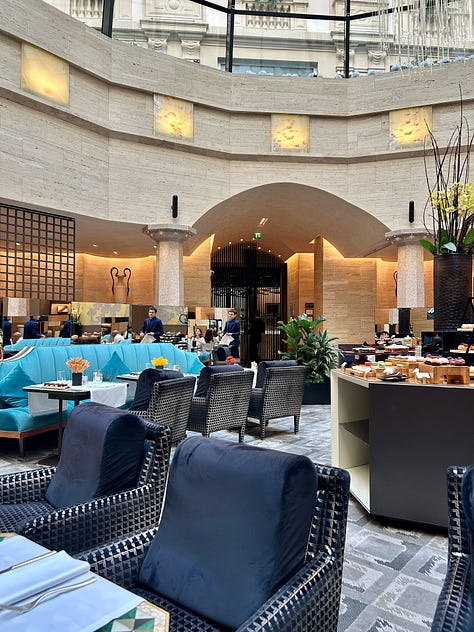 Park Hyatt Milano globalist breakfast