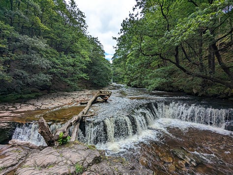 guided walk of the Brecon Beacons waterfalls