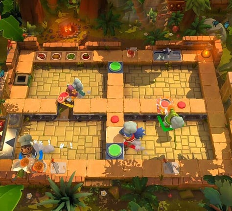 screen grab of overcooked: all you can eat