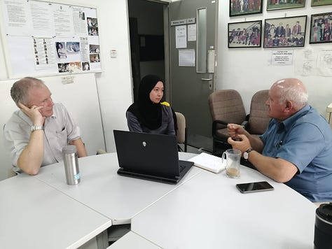Prof Becek visit to School of Digital Science, Universiti Brunei Darussalam