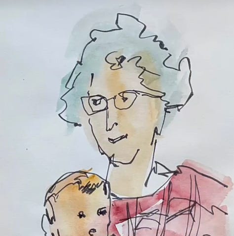 illustrations of grandmothers