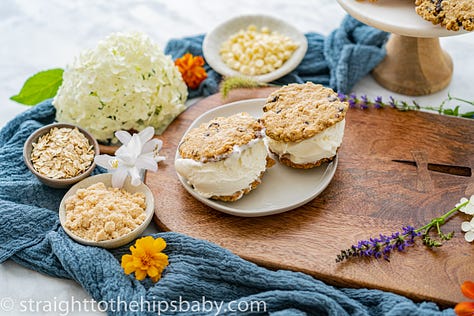 Loaded oatmeal cookies