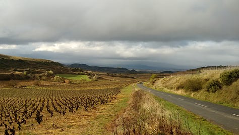 Landscape images of the Spanish wine regions of Rioja and Ribera del Duero