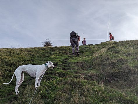 guided walk of sugar loaf and skirrid with Wales Outdoors