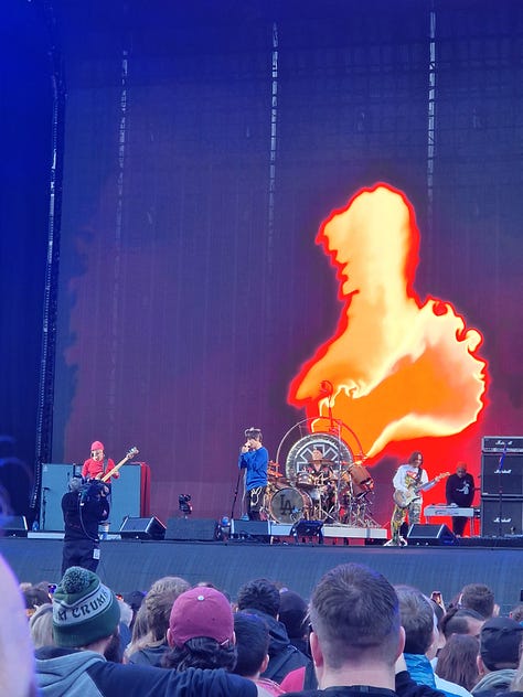 Red Hot Chili Peppers at Hampden Park 