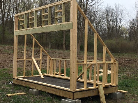 virginia tech solar kiln construction