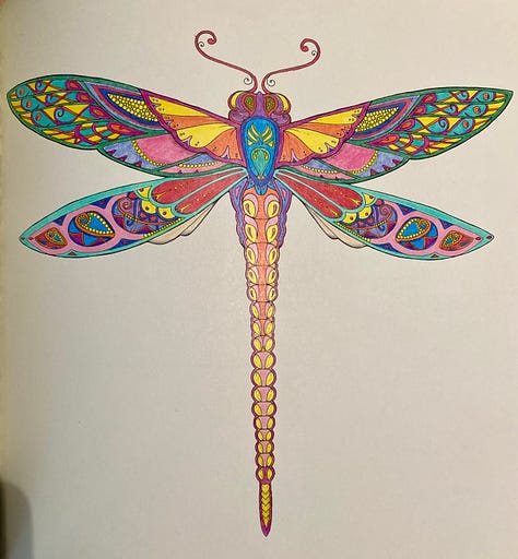 Colouring-in book pictures