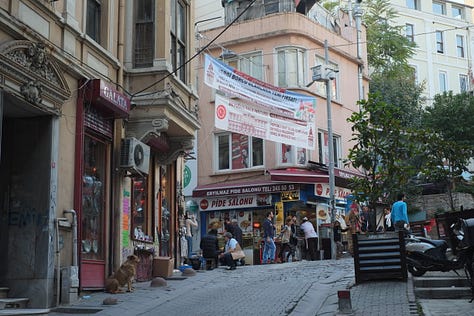 Galata is one of the oldest neighbourhoods of Istanbul located north of the Golden Horn, towards Taksim Square.