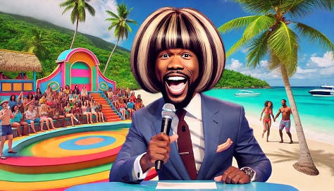 Karenbbean Queen: Billy Ocean with a Karen Haircut