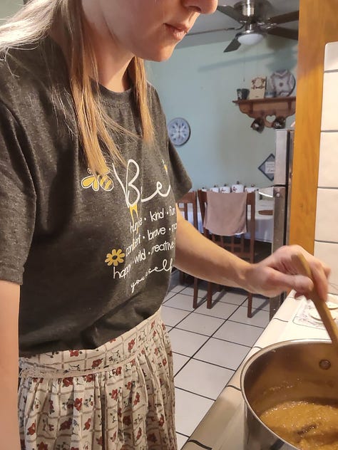 The process of making loquat jam, from fruit on the tree to jam in a jar